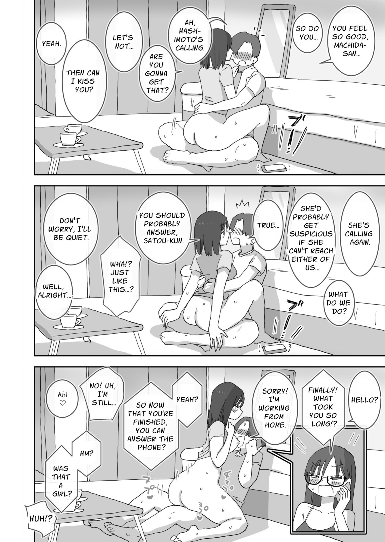 Hentai Manga Comic-My Naughty Lovey-Dovey Day Off With My Female Friends Continued ~Machida~-Read-36